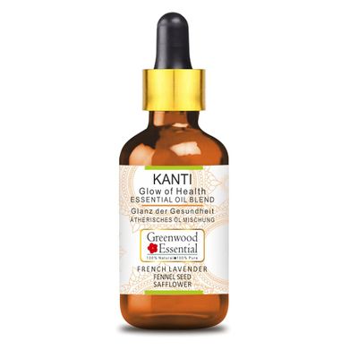 Greenwood Essential Kanti - Glow of Health. Complete Nourishment for Face. Ayurvedic Fomulation for Blemish Free, Acne Free, Even Tone Glowing Skin 100ml (3.38 oz)