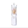 Acrylic Round Container Cosmetic Makeup Cotton Multifunctional Pad Box Holder and Candy Jars (Color : TwoInOne) view 1