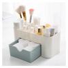 HANRUO Plastic Cosmetic Storage Box Drawer Organizer Drawer (Color : Pink, Lattice Quantity : 001) view 3