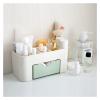 HANRUO Plastic Cosmetic Storage Box Drawer Organizer Drawer (Color : Pink, Lattice Quantity : 001) view 4