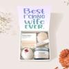 Dear Ava Spa Gifts for Women - Organic Self Care Luxury Anti Stress Relaxing Bath and Body Kit Set Basket Box for Her with Heartfelt Card - Funny Gift for Wife view 1