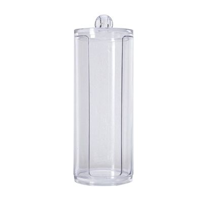 Acrylic Cotton Swab Makeup Organizer Storage Box Portable Container Make Up Cotton Pad Holder Cosmetics Organizer Gift (Color : Style Q)