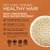 Viori Native Essence Shampoo and Conditioner Bar Set and Bamboo Holder - Made with Rice Water for Hair Growth - Handcrafted Sulfate Free Shampoo and Conditioner view 2