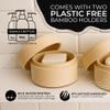 Viori Native Essence Shampoo and Conditioner Bar Set and Bamboo Holder - Made with Rice Water for Hair Growth - Handcrafted Sulfate Free Shampoo and Conditioner view 3