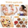 Cabilock Glass Facial Mud Bowl Set, 10PCS Beauty Mixing Bowls DIY Stirring Bowls Transparent Cosmetic Beauty Tool for Home Salon Spa Face Skin Applicator Bowl view 4