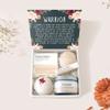 Dear Ava Spa Gifts for Women - Organic Self Care luxury Anti Stress Relaxing Bath and Body Kit Set Basket Box for Her with Heartfelt Card - Sympathy Gift for Warrior view 1