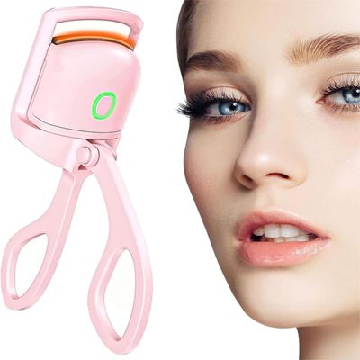 2.6 Heating Modes with Sensing Heating Silicone Pad,Quick Natural Curling Eye Lashes for Long Lasting(2pcs)