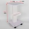 Hair Salon Trolley Rolling Cart Beauty Rolling Trolley Cart Storage Organizer Hairdressing Tool Station Super Load-Bearing & Silent Roller (A-Load Weight 60KG/132LB) view 3