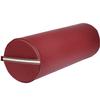 Master Massage 9 inch Extra Large Full Round Massage Bolster,Full Round Massage Bolster Pillow Cushion,100% PU Upholstery Massage Bolster (Burgundy) view 1