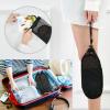Dussdil White Brown Chickens Hen House Slippers Spring Floral Rooster Home Spa Slippers Memory Foam Closed Toe Slipper Non Slip for Hotel Bedroom Travel Shoes Women Men L view 3