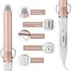 MOTLATA Hair Curling Iron Ceramic Coating Electric Hair Crimper Fixed Hair Curler 28mm, Adjustable Temperature with LED Indicator Light view 4
