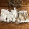 Just the Tip and Balls Deep Bathroom Accessories, Adult Humored Glass Jar for Q Tips and Cotton Balls view 2