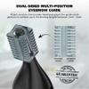 Wahl Manscaper Rechargeable Multipurpose Precision Detail Trimmer with Rotary Attachment Head for Hygienic Grooming of Hair Anywhere, for Eyebrows, Sideburns, Necklines, Ear, and Nose Hairs view 4