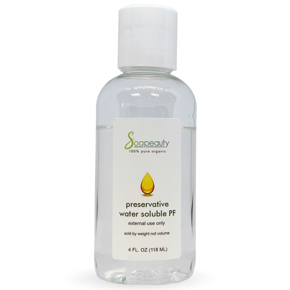 Soapeauty Germall Plus Liquid Preservative - Water Soluble Natural Preservative for Skin Products - Germall Plus Preservative for Cosmetics & Self Care Body Lotion (4 OZ)