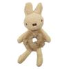 Magik Bear Bunny Furry Plush Hair Tie Scrunchies Rope Ponytail Holster Elastic Band (2 Pack, Rabbit, Khaki) view 2