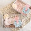 10 PACK Hair Scrunchies for Bridesmaids - Proposal Gifts, Elastics, Bachelorette Party Favors (To Have and To Hold Your Hair Back) GREEN view 4