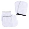 4pcs Wax Gloves Down Mittens Paraffin Wax Mittens Paraffin Wax Refill Feet Cover Bags Insulated Mitts Paraffin Hand Gloves Spa Paraffin Wax Gloves White Tool Take a Bath view 1