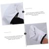 4pcs Wax Gloves Down Mittens Paraffin Wax Mittens Paraffin Wax Refill Feet Cover Bags Insulated Mitts Paraffin Hand Gloves Spa Paraffin Wax Gloves White Tool Take a Bath view 2
