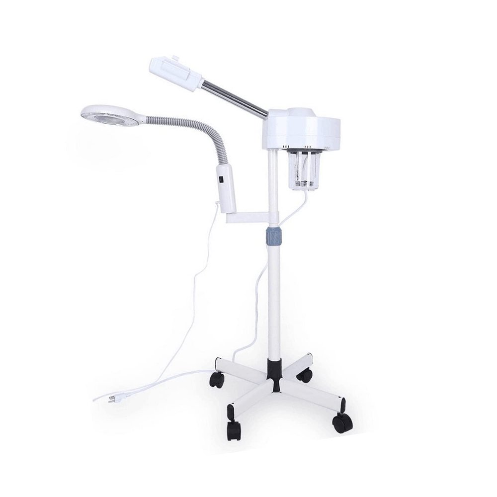 2 in 1 Facial Steamer with 5X Magnifying Lamp for Salon Spa Beauty Aromatherapy Humidifier Face Spa Mist Steam for Home Beauty Salon, Personal Skin Care Deep Cleaning