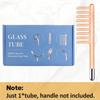 Comb Glass Tube Replacement for TUMAKOU Facial Device - Orange Accessory view 3
