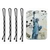 Black Long Bobby Pins for Thick Hair, 2.75 '' Jumbo Bobby Hair Pins with Case, Extra Large Bobby Pins for Buns, Premium Tipped Hair Style Pins for Women Girls (Black, 100 Count) view 1