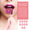 10Pcs Makeup Brush Cover Lipbrush Anti Lost Cover Silicone Cover Cosmetic Beauty Brush Protector for Lip Care Makeup Use Pink view 3