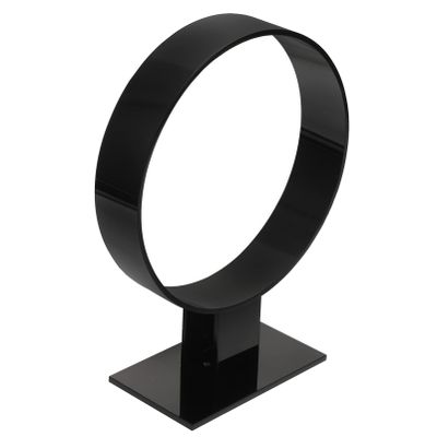HEALLILY 1pc Headband Display Stand Tiara Headband Hair Band Display Stand Hair Hoop Holder Hair Hoop Display Stand Single Headband Stand Hair Hoop Stand Clear Optional Acrylic Jewelry Rack