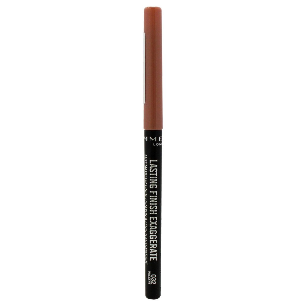 Rimmel Lasting Finish Exaggerate Automatic Lip Liner - Rich, Smooth Formula, Long Lasting - 32 Innocent, .01oz