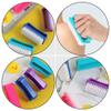 EXCEART 4pcs Nail Cleaning Brushes Multi-functional Fingernail Scrub Brushes for Home and Salon Use Comfortable Grip for Manicure and Pedicure view 2