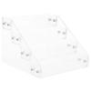 iplusmile Clear Display Stand Nail Polish Display Stand Organizer: 4 Layer Nail Polish Rack Acrylic Essential Oils Holder Lip Gloss Stand Jewelry Display Box Rack for Women Girl Jewelry view 1