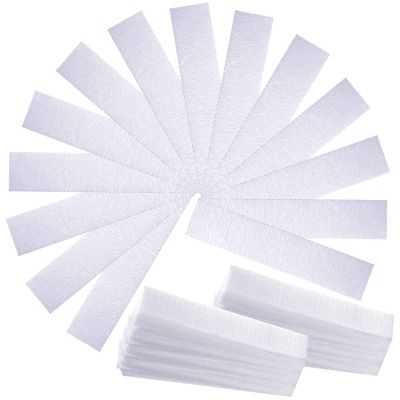 Maitys Eyebrows Small Wax Strips Kit Hair Removal Paper Facial Strips Epilating Pads for Women Men Eyebrow Body Face Arms Lip, 0.4 x 2.4 Inches, White, Wax Not Included(400 Pieces)