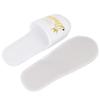 Alvinlite 5 Pair Disposable Slippers, White Letters Print Slippers for Hotel Wedding Party Shooting Props (Bride Crown-White) view 3