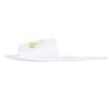 Alvinlite 5 Pair Disposable Slippers, White Letters Print Slippers for Hotel Wedding Party Shooting Props (Bride Crown-White) view 4