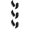 6 Pcs Styling Combs Practical Scraping Boards Unique Scraping Boards (Black) view 3