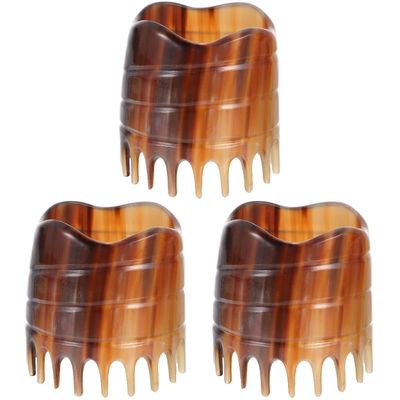 3pcs Creative Shampoo Brush Massage Brush Hair Shampoo Brush Head Massage Comb