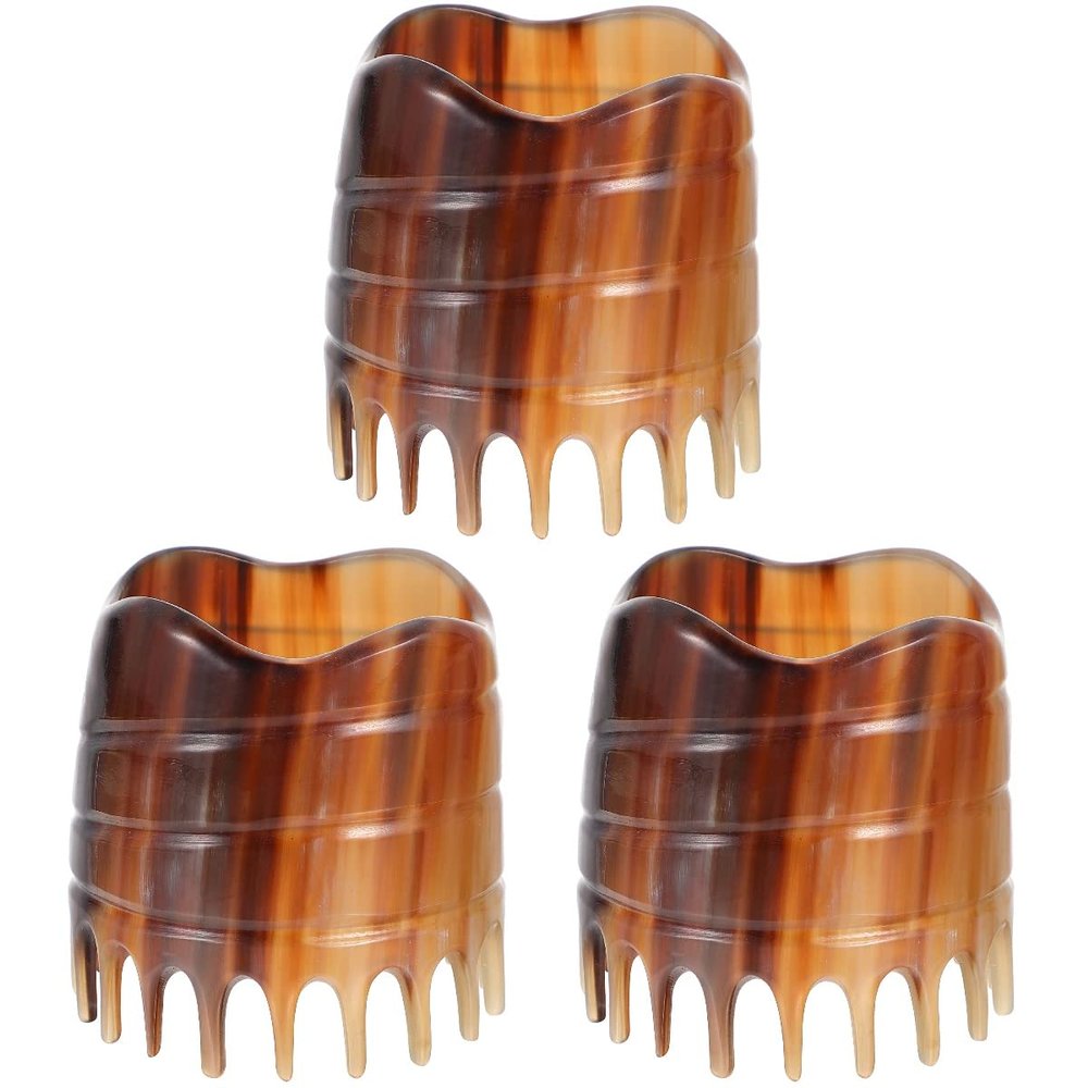 3pcs Creative Shampoo Brush Massage Brush Hair Shampoo Brush Head Massage Comb