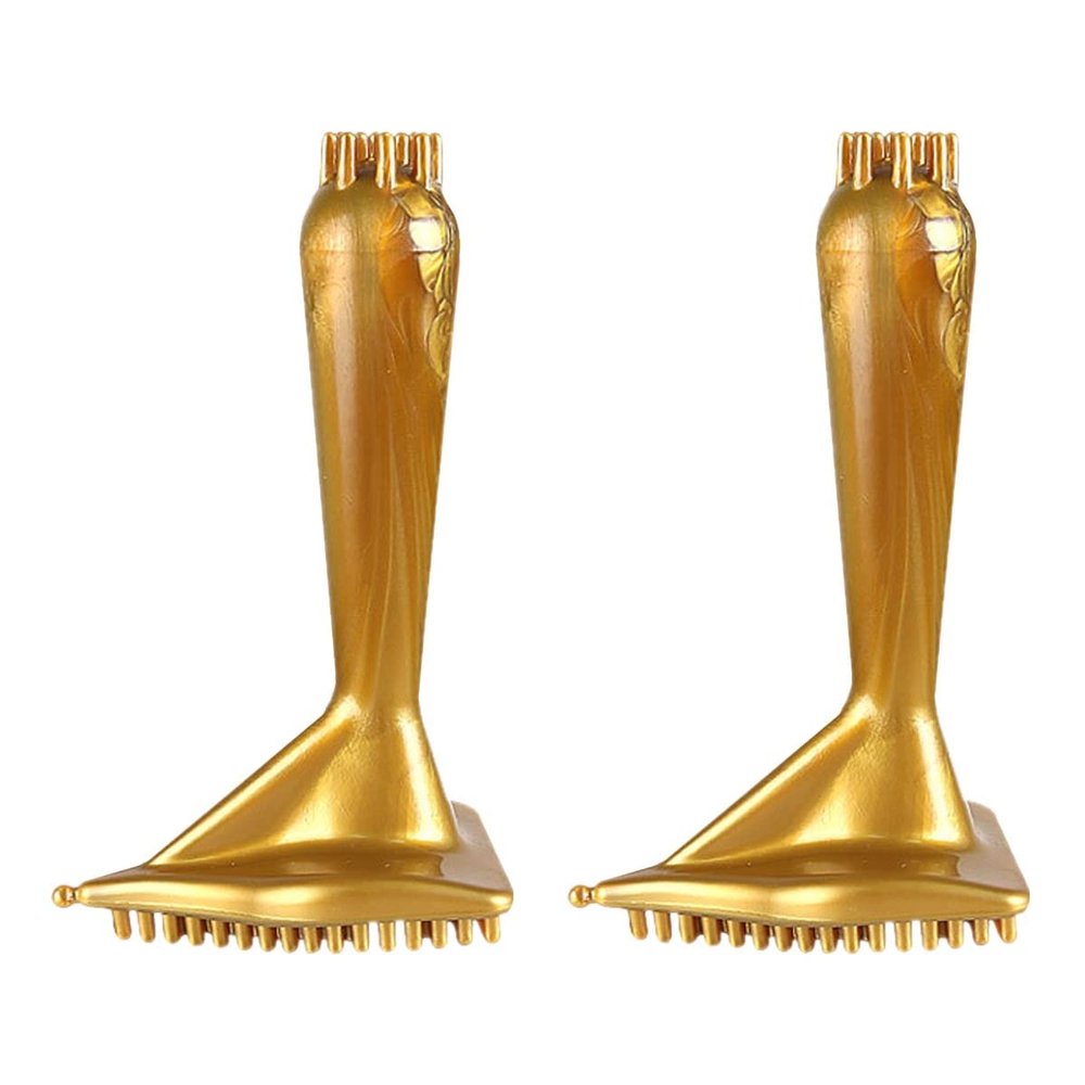 2pcs Multifunctional Massaging Tool Body Massage Brush Meridian Scrap Massage Brush