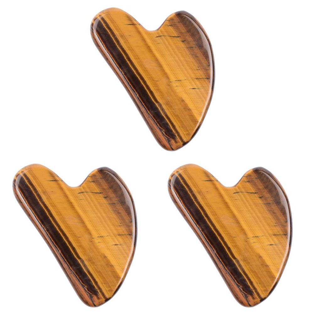 3 pcs Scraping Board Facial Therapy Tool Massage Tool Scrapping Plate Relief Tool