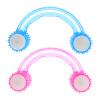 2 Sets 2Pcs Silicone Shampoo Brushes Double- side Baby Massage Bath Brushes view 3