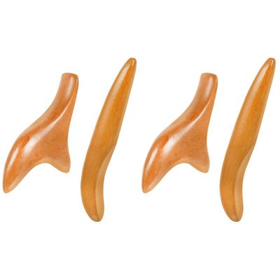 4 Pcs Massaging Gua Sha Scraping Board Practical Face Massage Stick Tools