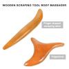 4 Pcs Massaging Gua Sha Scraping Board Practical Face Massage Stick Tools view 3