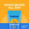 Coppertone Complete Sunscreen Lotion SPF 30, Face and Body Sunscreen, Lightweight, Water Resistant, 7 Fl Oz view 2