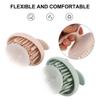 4 Pcs Scalp Brushes Hair Shampoo Brush Head Scrubber Comfortable Massage Brush view 2