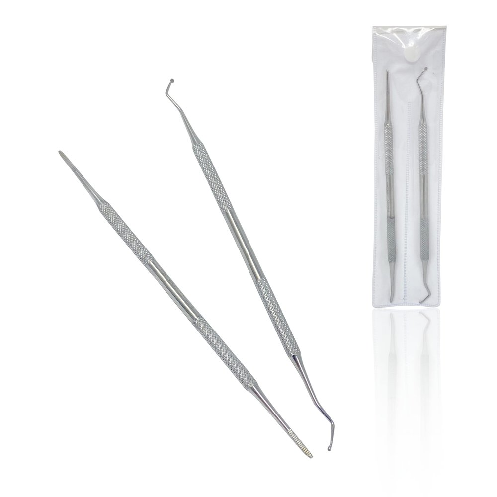 Ingrown toenail tool, Toenail File And Lifters, Cynamed Professional Surgical Safe Nail Treatment Pedicure Tool Kit Under Nail Cleaner Tools Pain Relief (Standard)