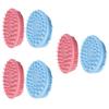 3 Sets 2Pcs Silicone Shampoo Brushes Double- side Baby Massage Bath Brushes view 4