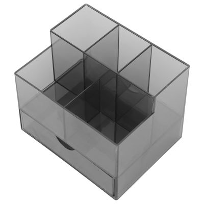 Beaupretty Storage Drawers Makeup Brush Holder Simple Practical Visible Salon Using Desktop Organizer Box