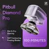Skull Shaver Pitbull Diamond PRO Head & Face Shaver - Waterproof Cordless Electric Shaver - Metal Body - Baby Beast Trimmer - Travel Case - Gift for Men view 2