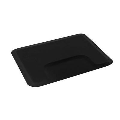 Anti-Fatigue Salon Mat for Barber Chair Base, Beauty Salon Thick Chair Mat Non-Slip Floor Comfort Stand Mat for Salon Barber Shop,Black (Square, 3'*4'*1/2")
