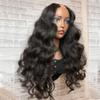 28Inch U Part Wig Body Wave Human Hair Wigs For Women Virgin Brazilian Hair Wig Can be permed and Dyed 1x3 U Opening Size (12inch, 180% Density) view 2