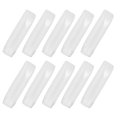 Healifty 10pcs Travel Lotion Containers Squeezable Cream Dispensers for Toiletries Pe Material for Wash Gel and Cream Storage Portable Travel Bottles
